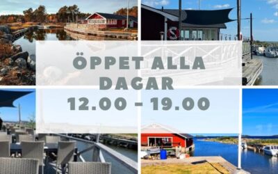Välkommen alla dagar från 13 maj 2025